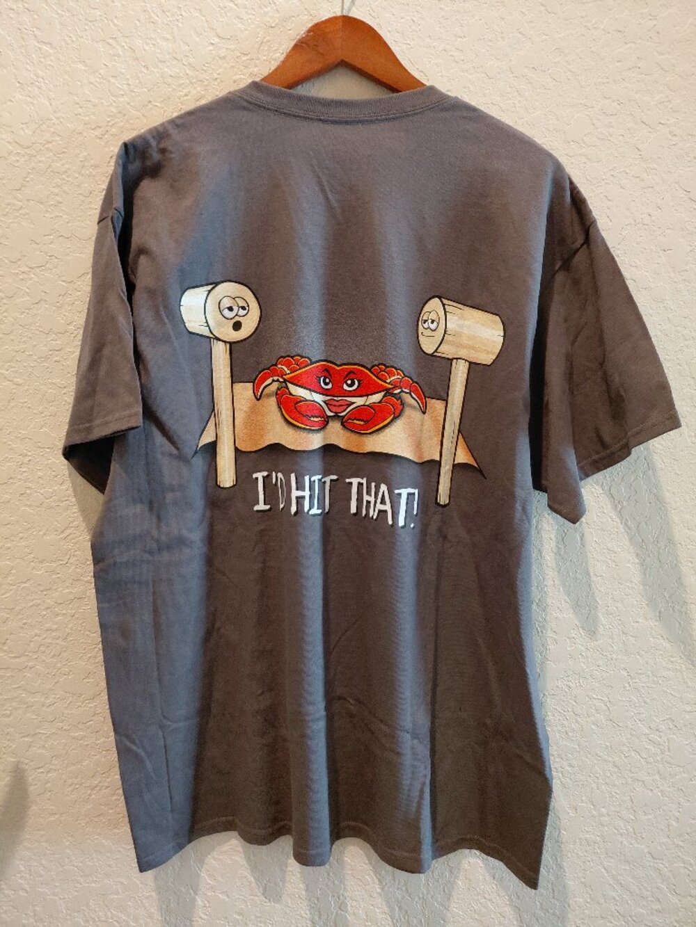 Boston XL I'd Hit That Crab T-Shirt NWT